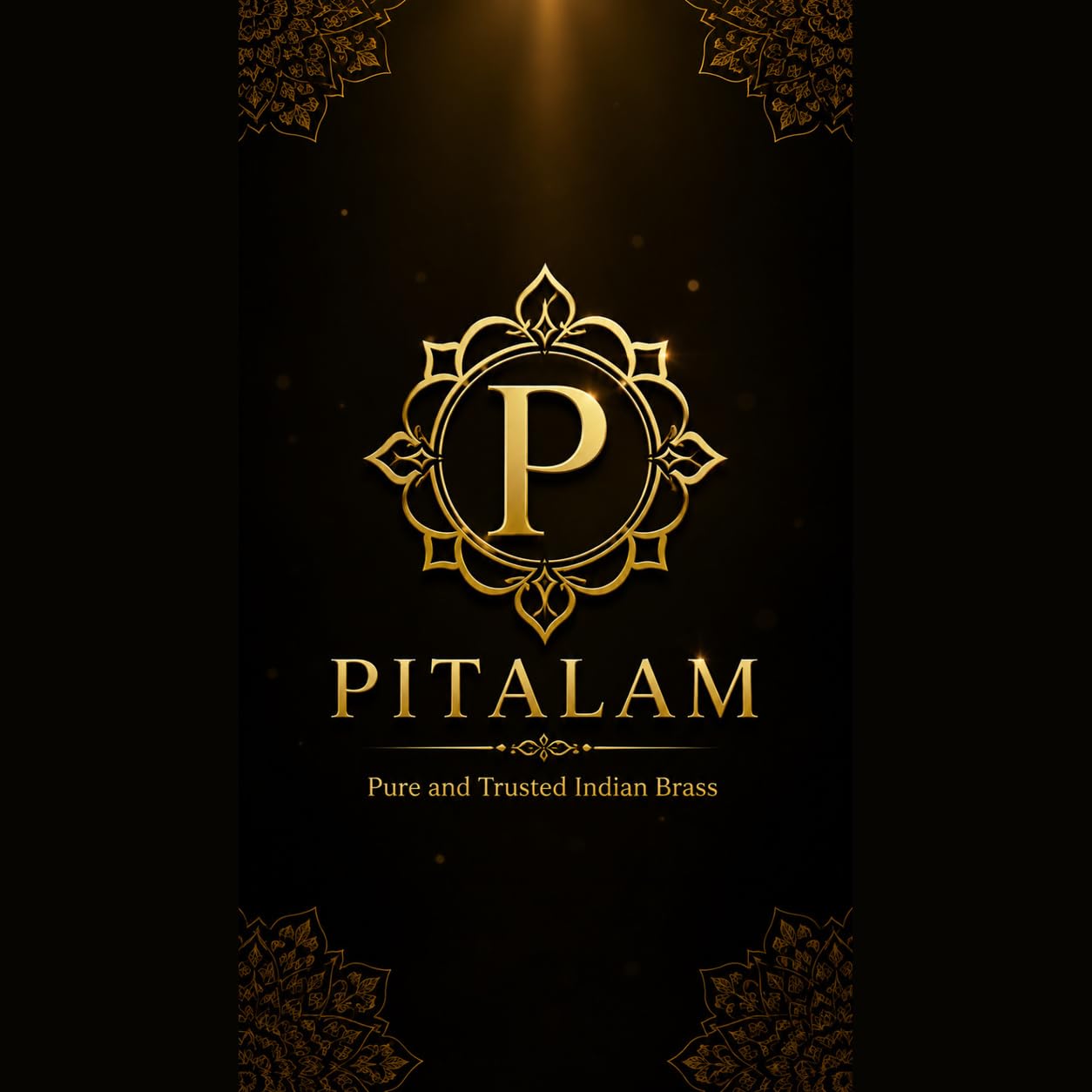 PITALAM Brass Elephant Urli for Home & Pooja Decor, 8 inch 8