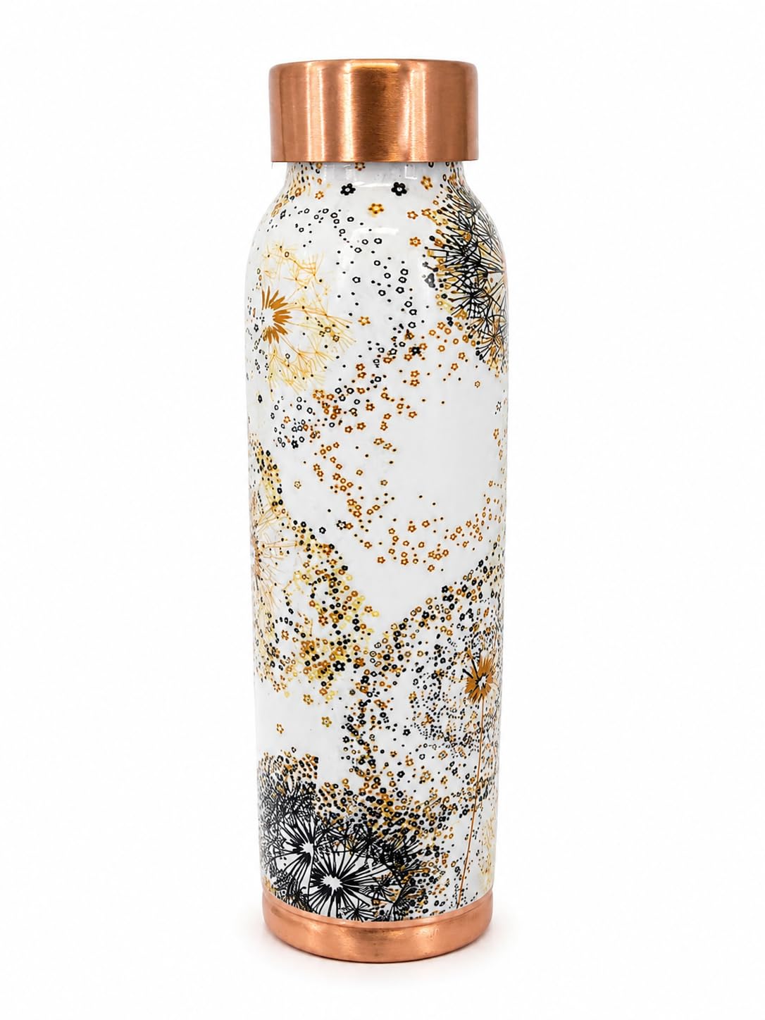 PITALAM | 100% Copper Water Bottle | 950ml | Pure Copper Drinking Bottle for Ayurvedic Water Storage, Health & Daily Hydration